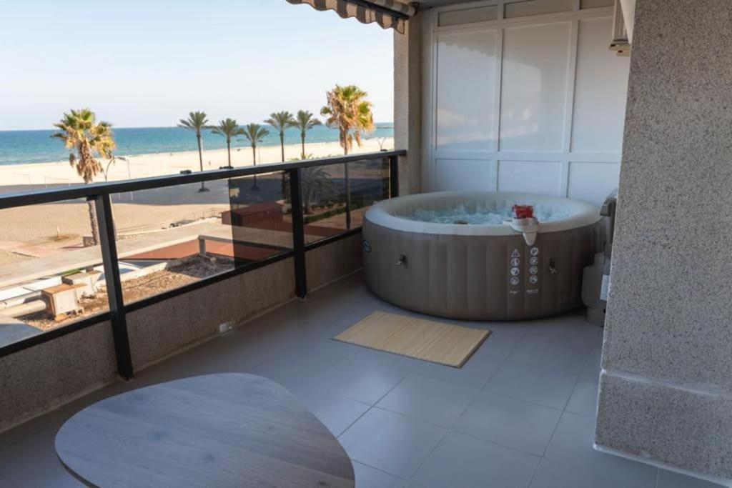 Espacio2,1A Linea,Jacuzzi,Piscina Cullera Buitenkant foto
